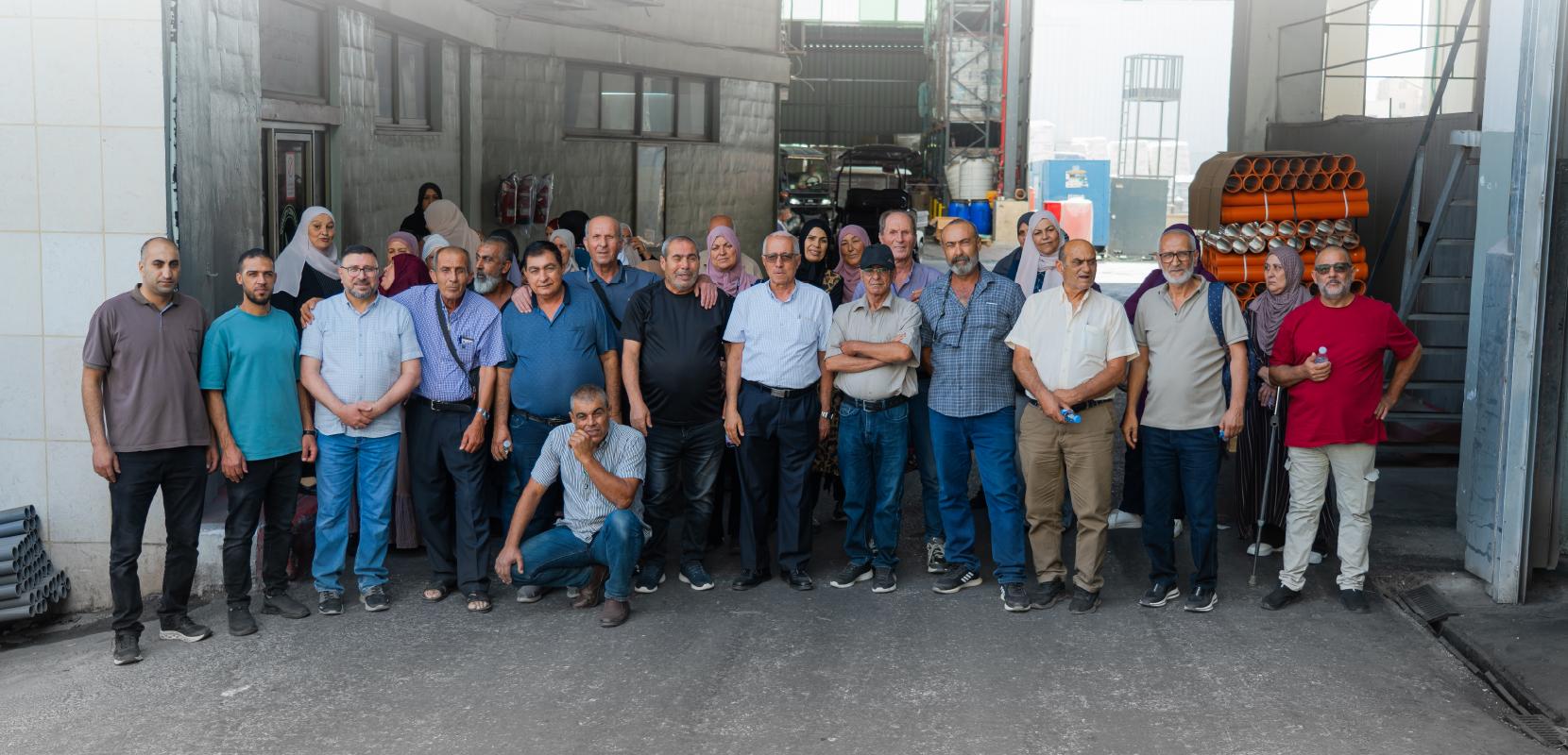 Royal Company hosts a delegation from 1948 Palestinians