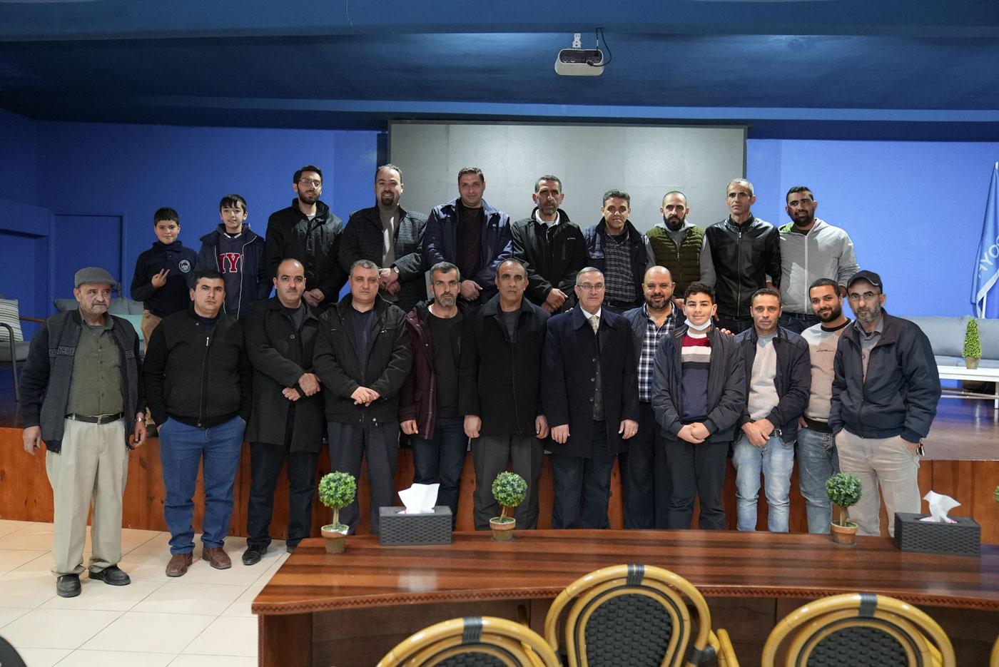 Royal hosts the teachers of Al-Imam Ali School 