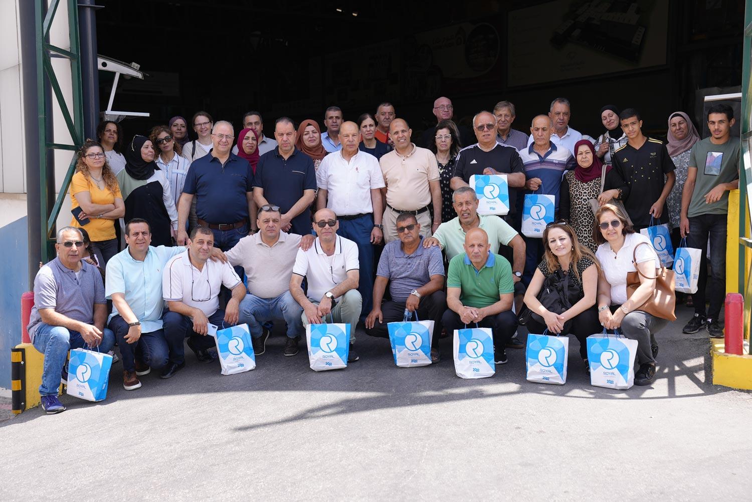 Royal hosts a delegation of engineers with their families