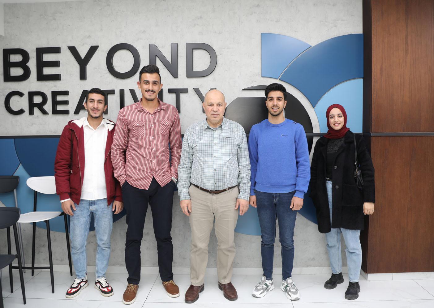 Royal hosts a delegation from the Medical Students Union at Hebron University