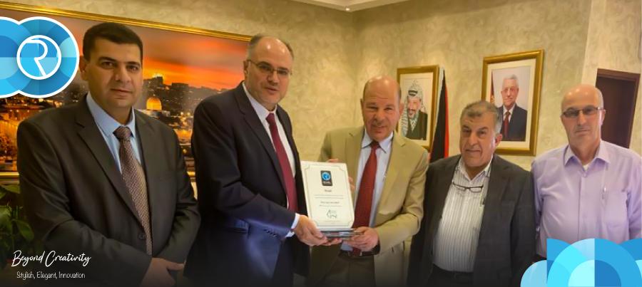 Royal company honors the director general of the Palestinian standards and metrology organization 