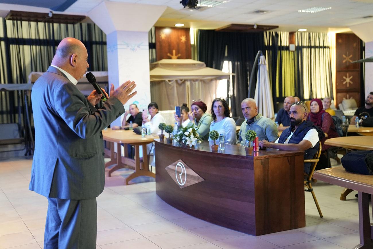Royal Company hosted a group of people from northern occupied Palestine
