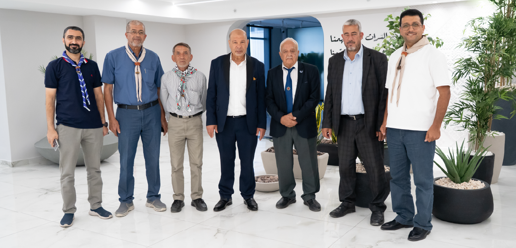 Royal Company sponsors the closing of the Hebron Governorate Scouts workshop