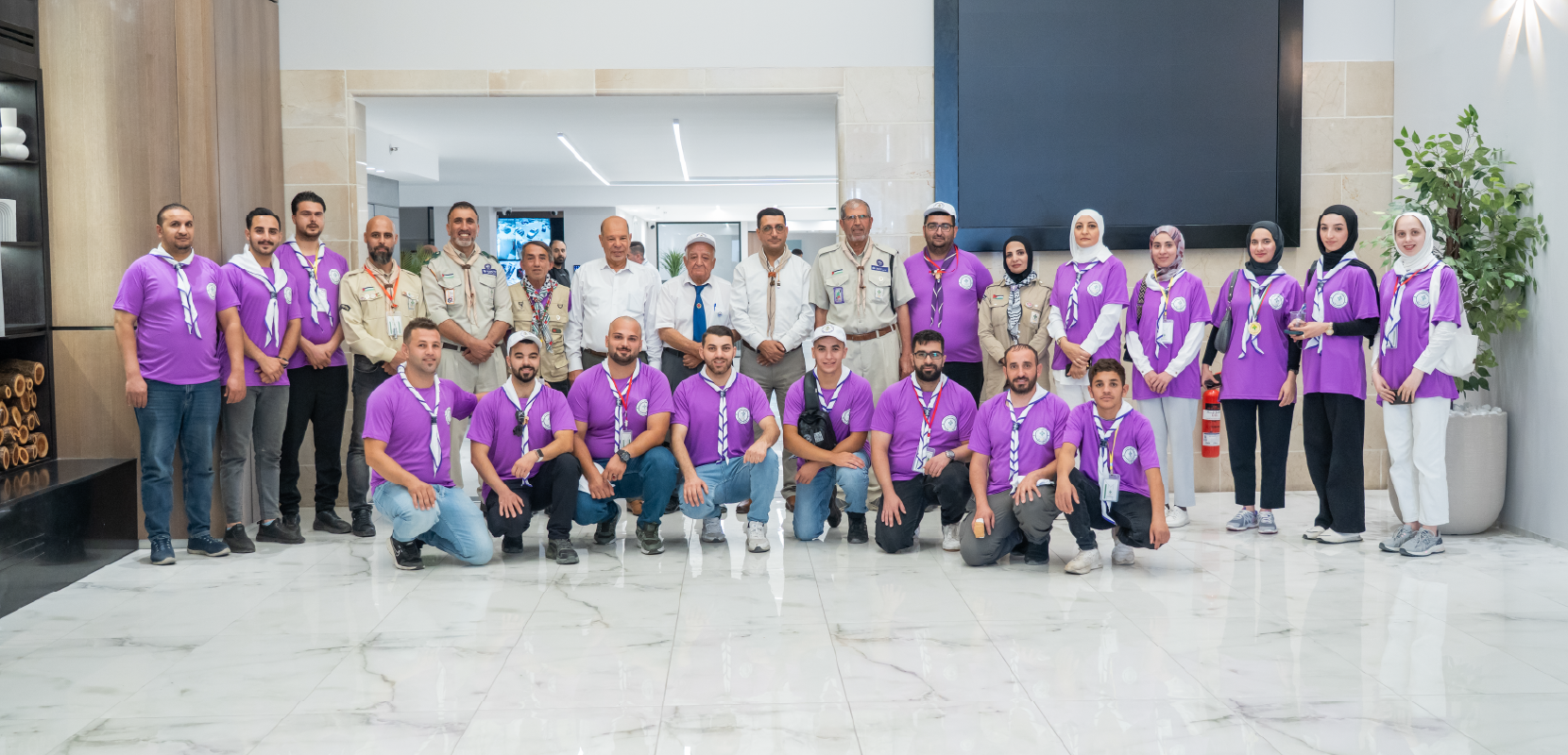 شركة رويال تستضيف كشافة مفوضية الخليل