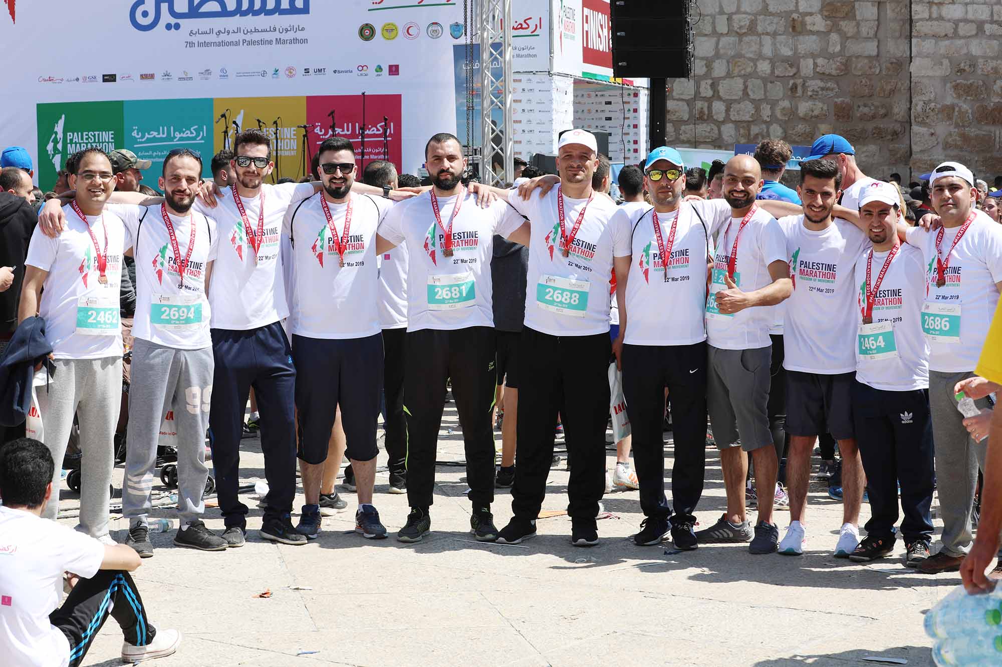 Royal participates in the International Marathon of Palestine 2019
