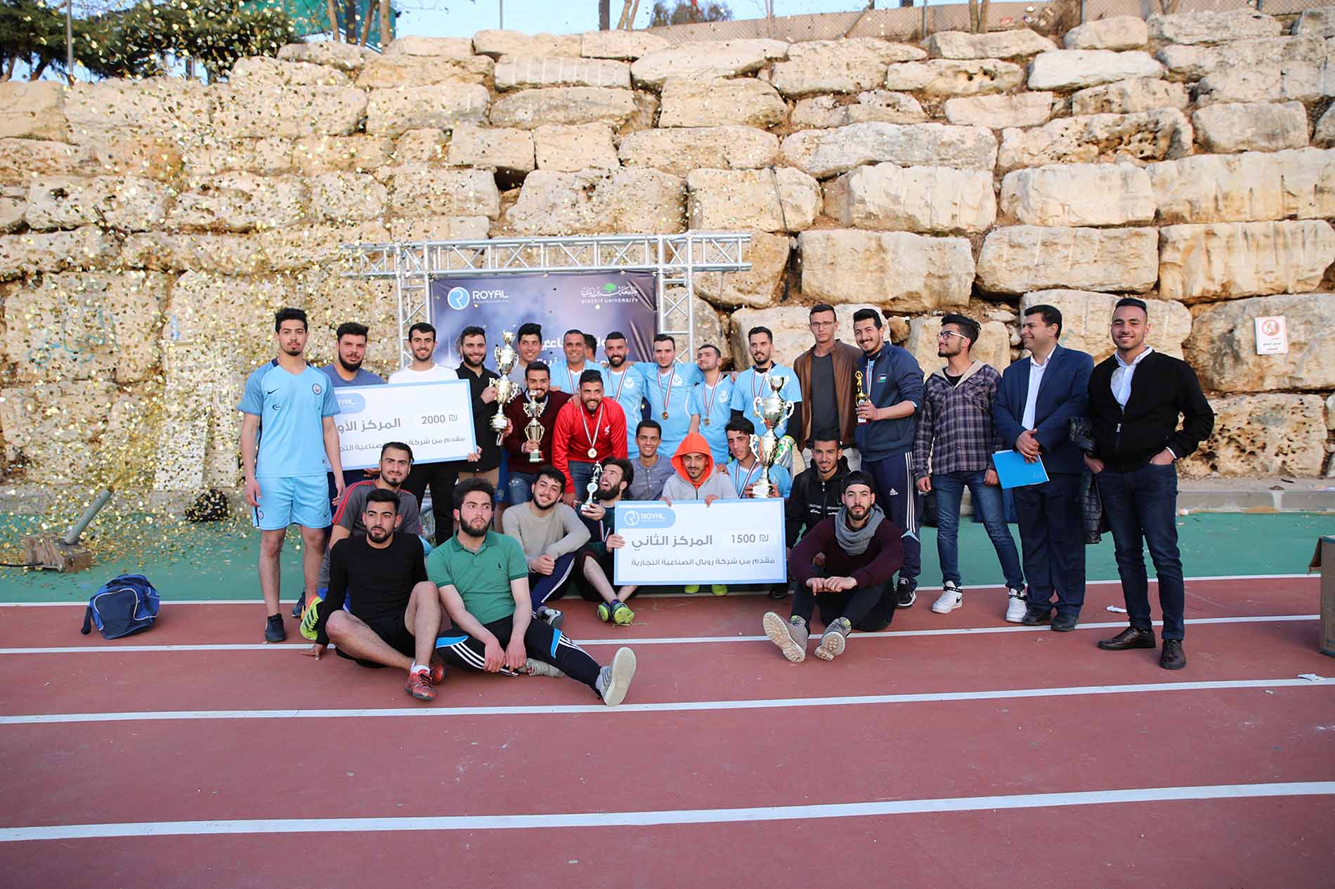 Royal sponsors the engineering engineering day at Birzeit University