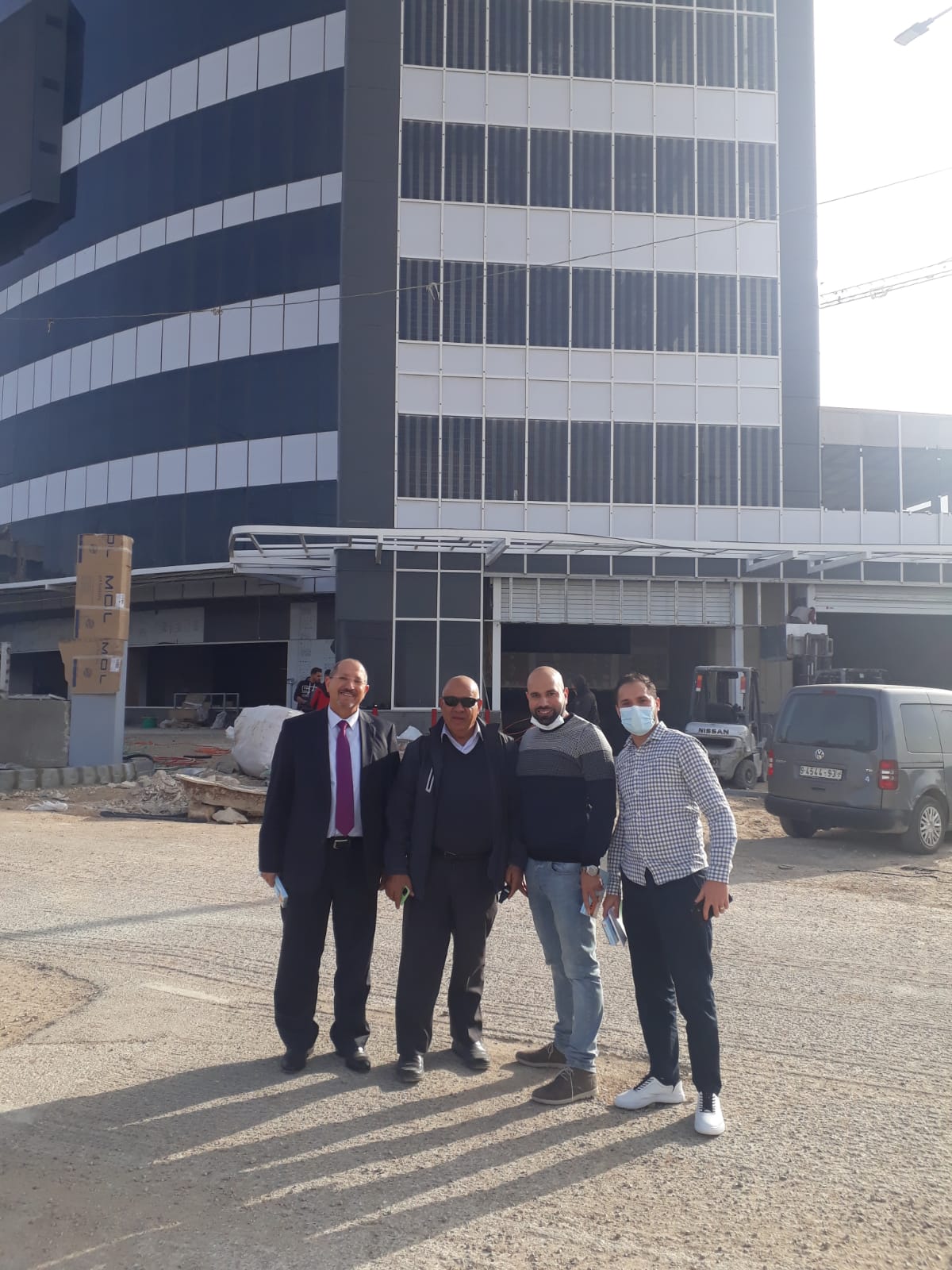 A delegation from the National Insurance Company visits Mazaya Center