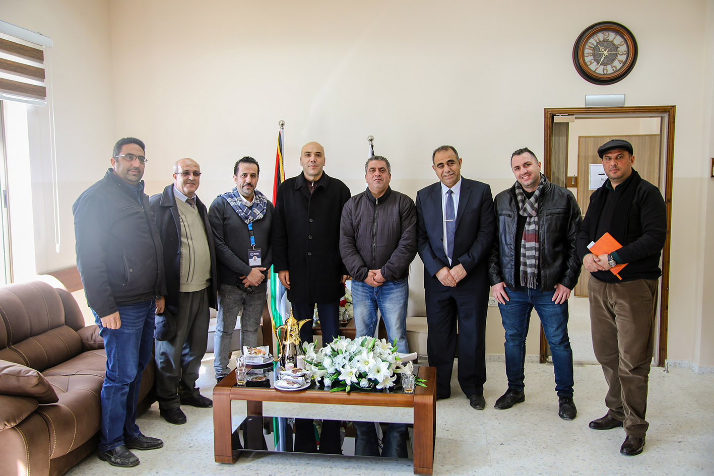 Cooperation visit between Royal and the University of Khadduri and the education of Hebron