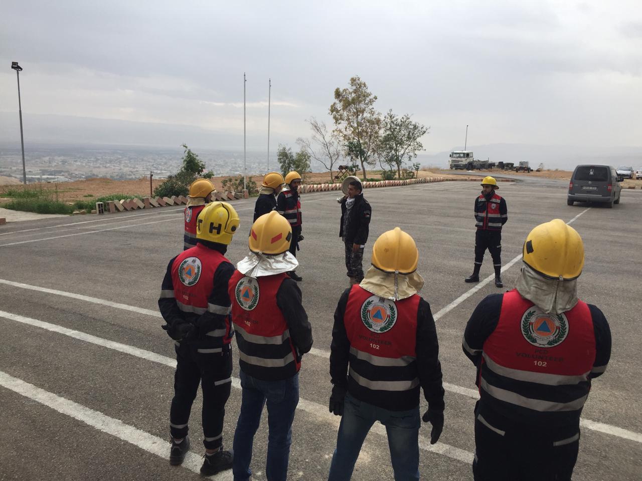 Royal Company participates in the search and rescue center course