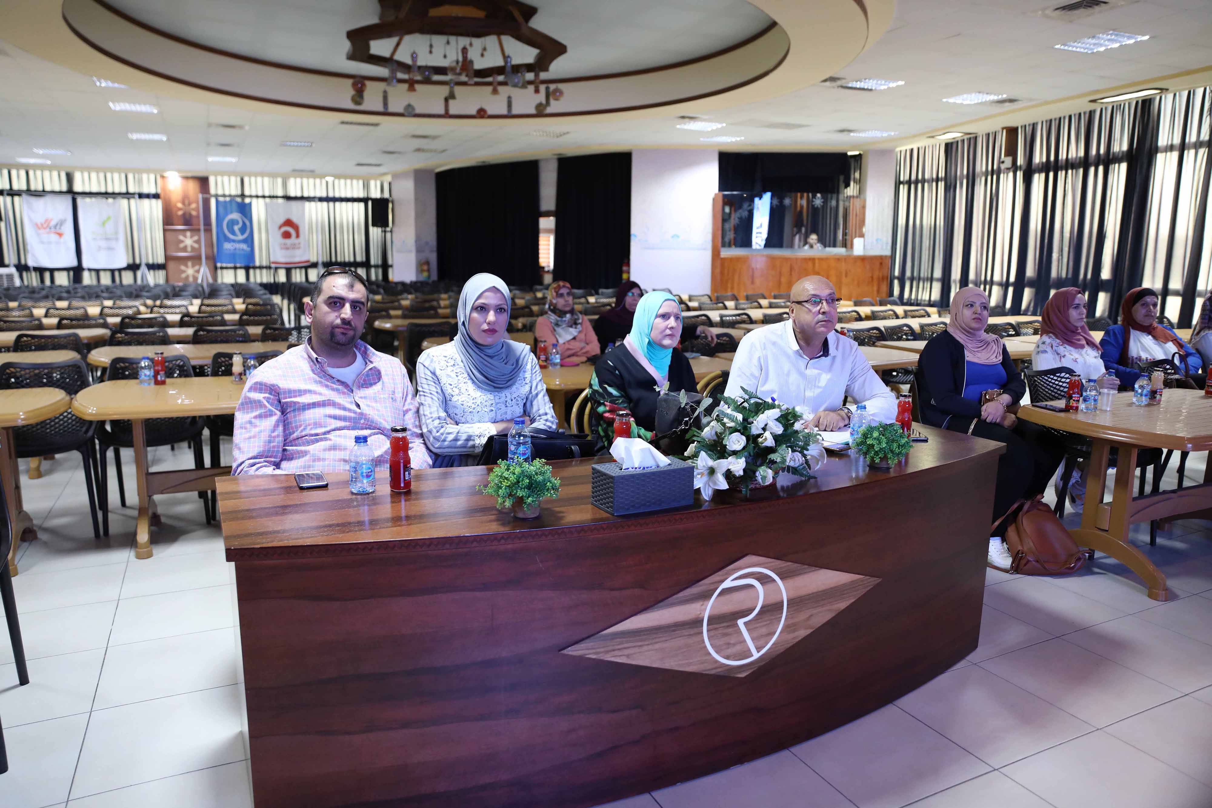An engineering delegation from the Ramallah and Beer Syndicate visits Royal