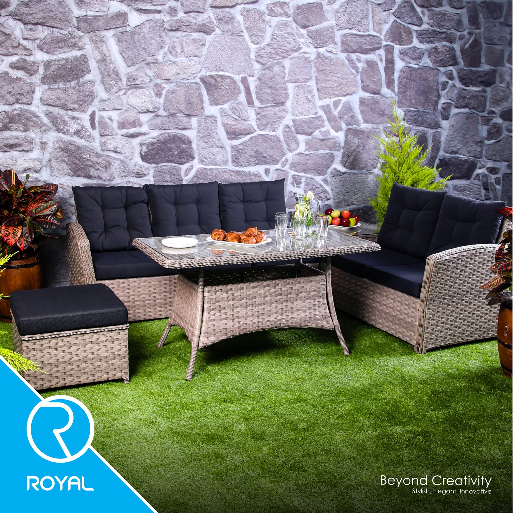 Royal provides a variety of gardens and gardens