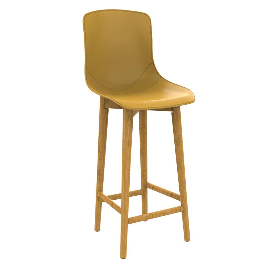 MAYA-PLUS barstool 65cm wooden legs