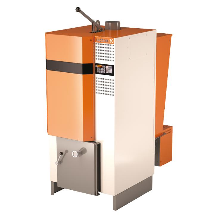 TECHNO 45 Solid-Fuel Steel Boiler