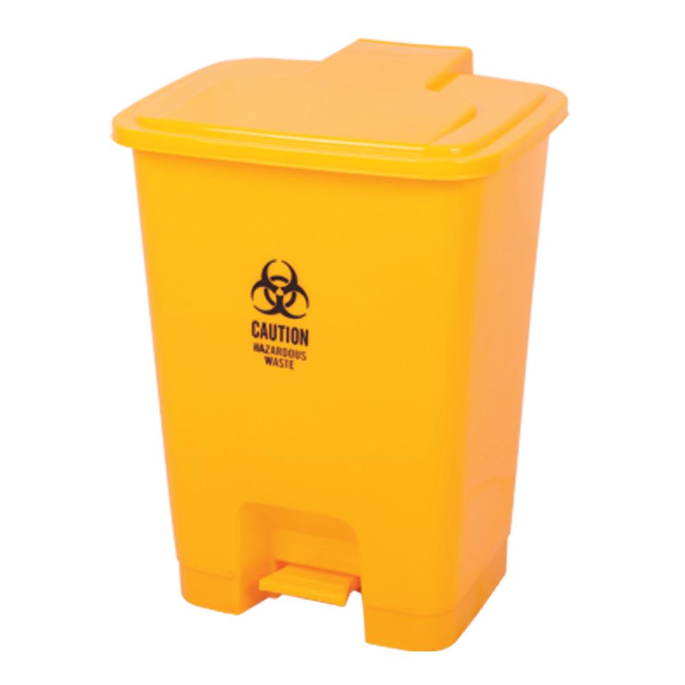 plastic garbage pail