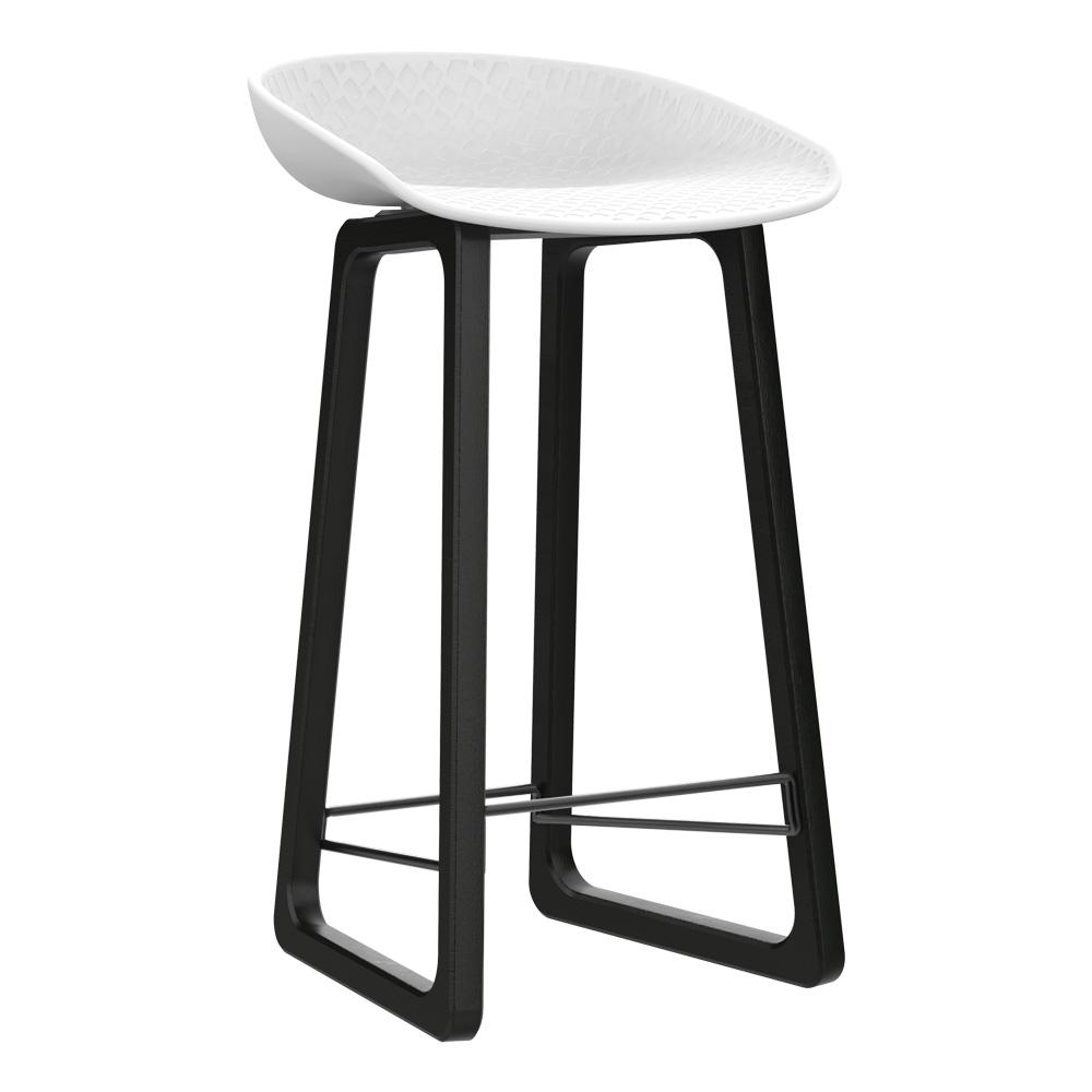 PREMIUM barstool 75cm black wooden legs