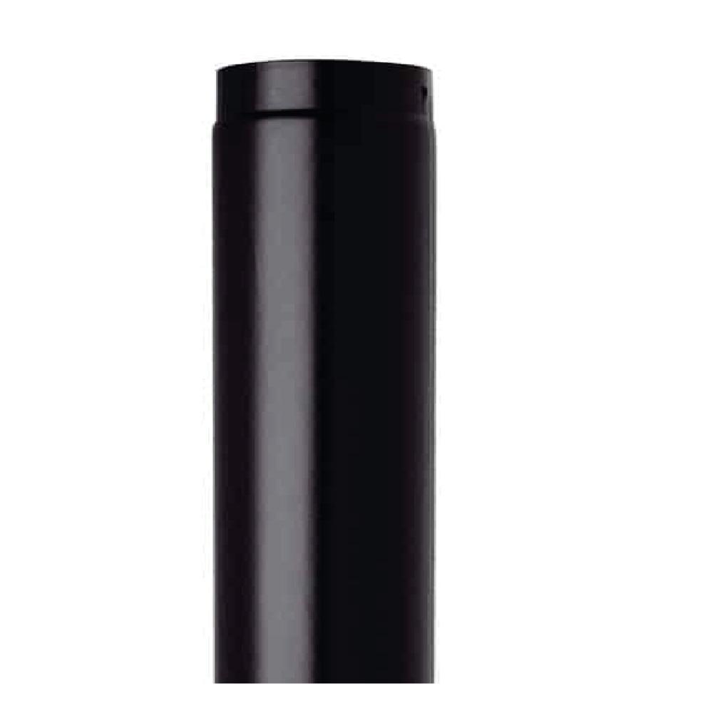 Plus Light Black Enamelled Chimney L:50 cm