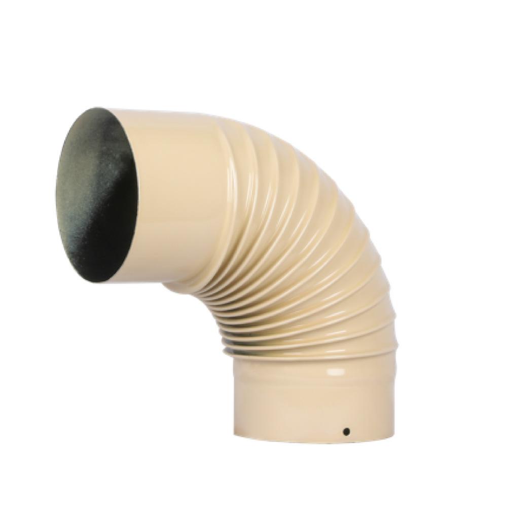 Rustique Ivory Enamelled Elbow 90° 