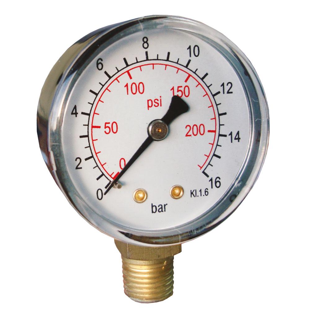 Manometer Gauge Side Inlet 