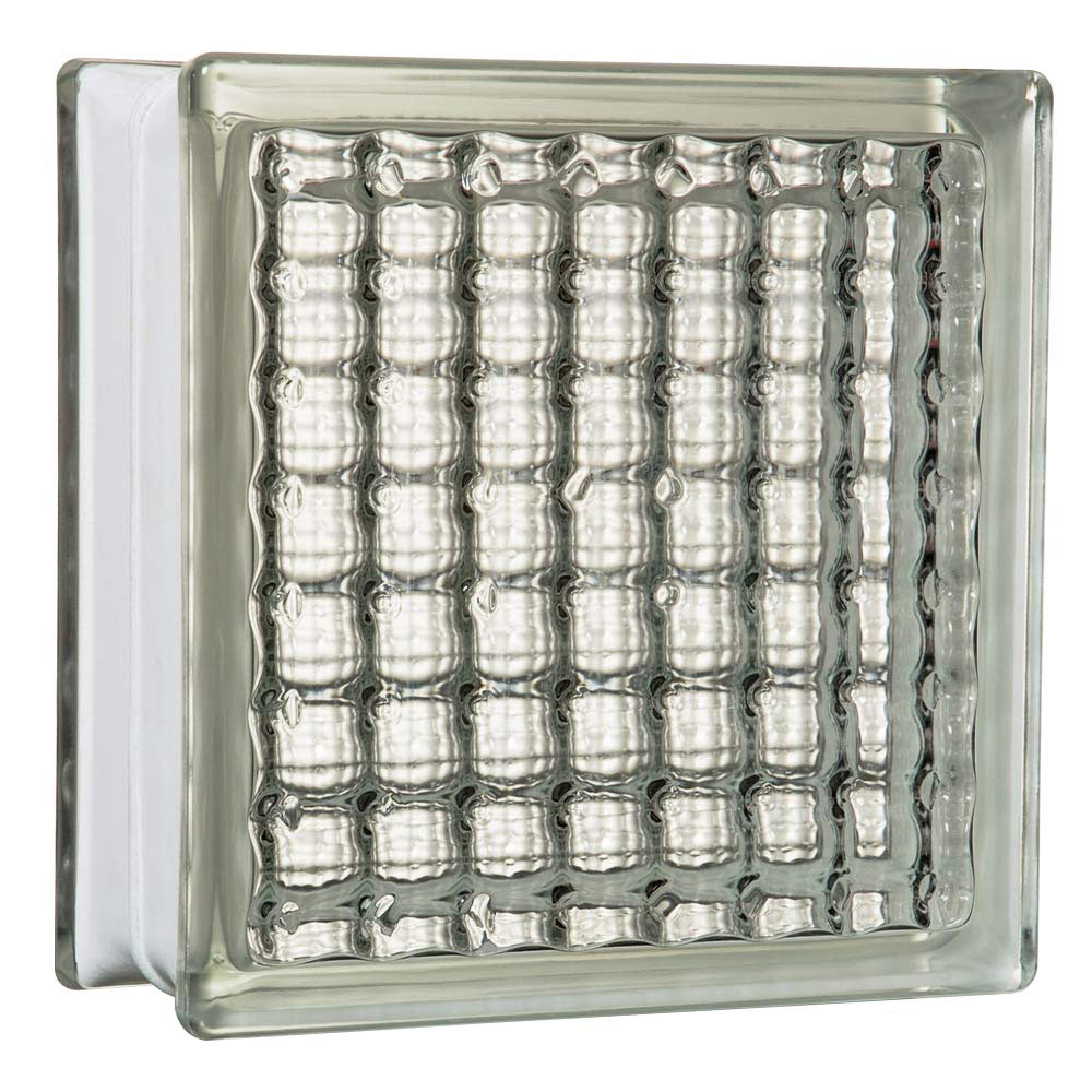 Clear Rattan Glass Block