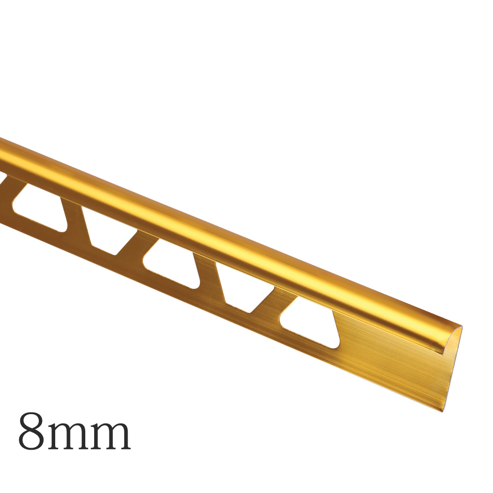 8mm Aluminum Metal L - Angle Tile Edging Trim