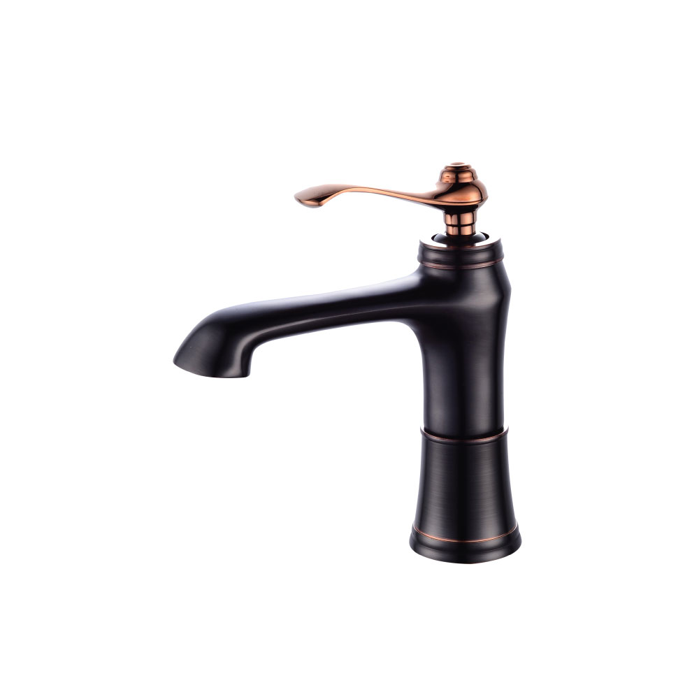 Black basin faucet antique