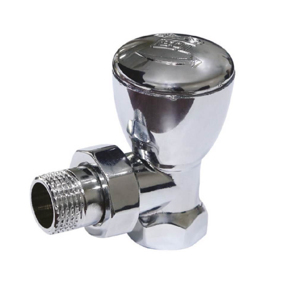 Chrome Radiator Angle Valve (F-M)