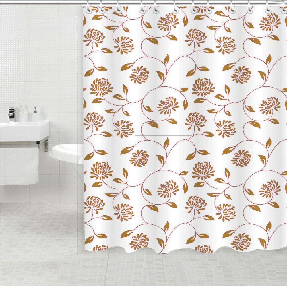 ELCOM  Shower Curtain -Polyster