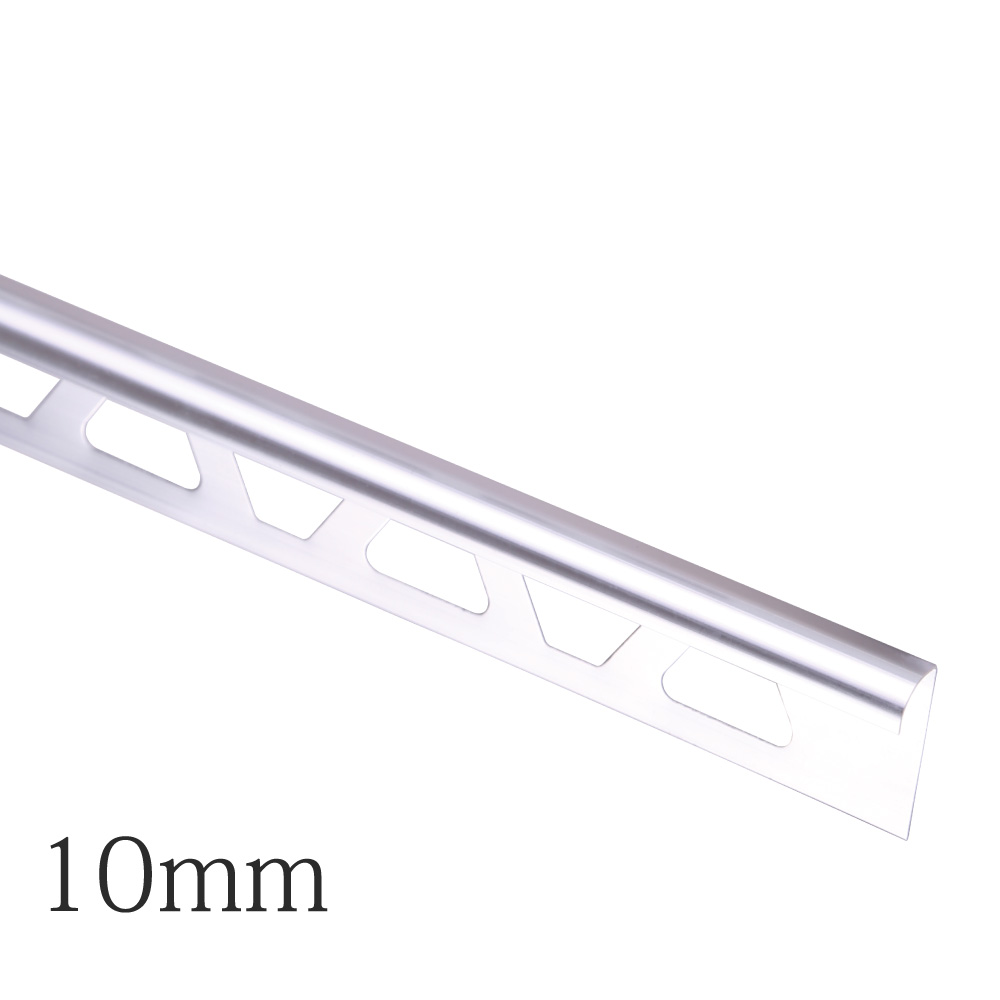 10mm Aluminum Metal L - Angle Tile Edging Trim